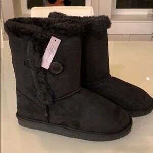 Luffymomo faux fur boot